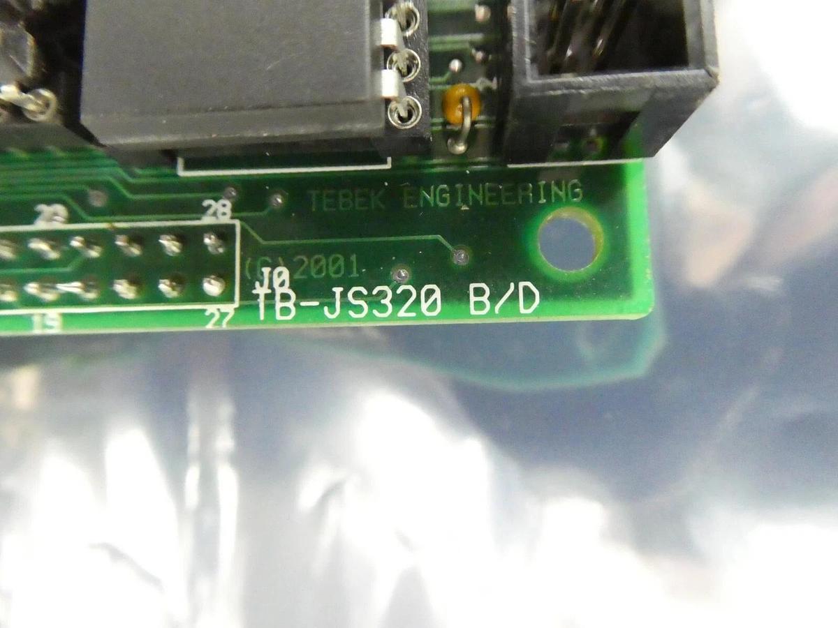 Used Tebek Engineering TB-JS320 CPU System Processor Board PCB IDE Cybeq Working