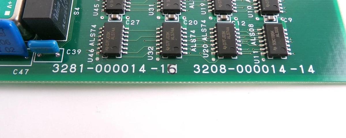 Used TEL Tokyo Electron 3281-000014-16 Processor VME PCB Card TVB3102-1/SIO Working