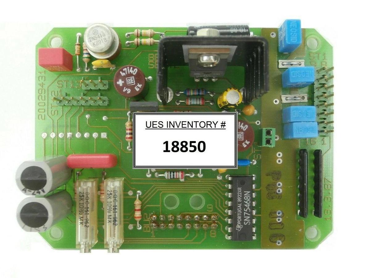 Used Leybold Vacuum 200.29.431 19.3.87 Board PCB 20029431 ULTRATEST UL 500 Working