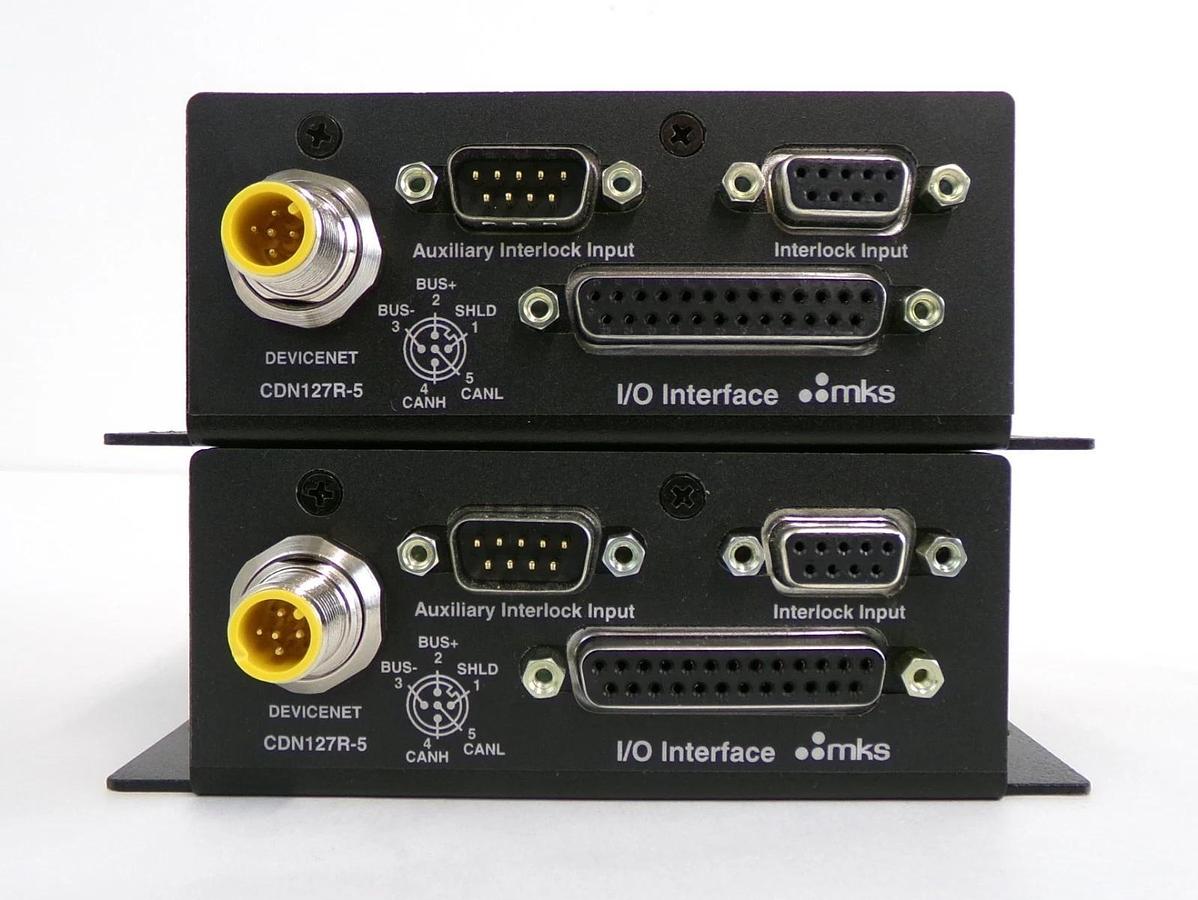 MKS Instruments CDN127R-5 DeviceNet Peripheral Adaptor Lot of 4 New