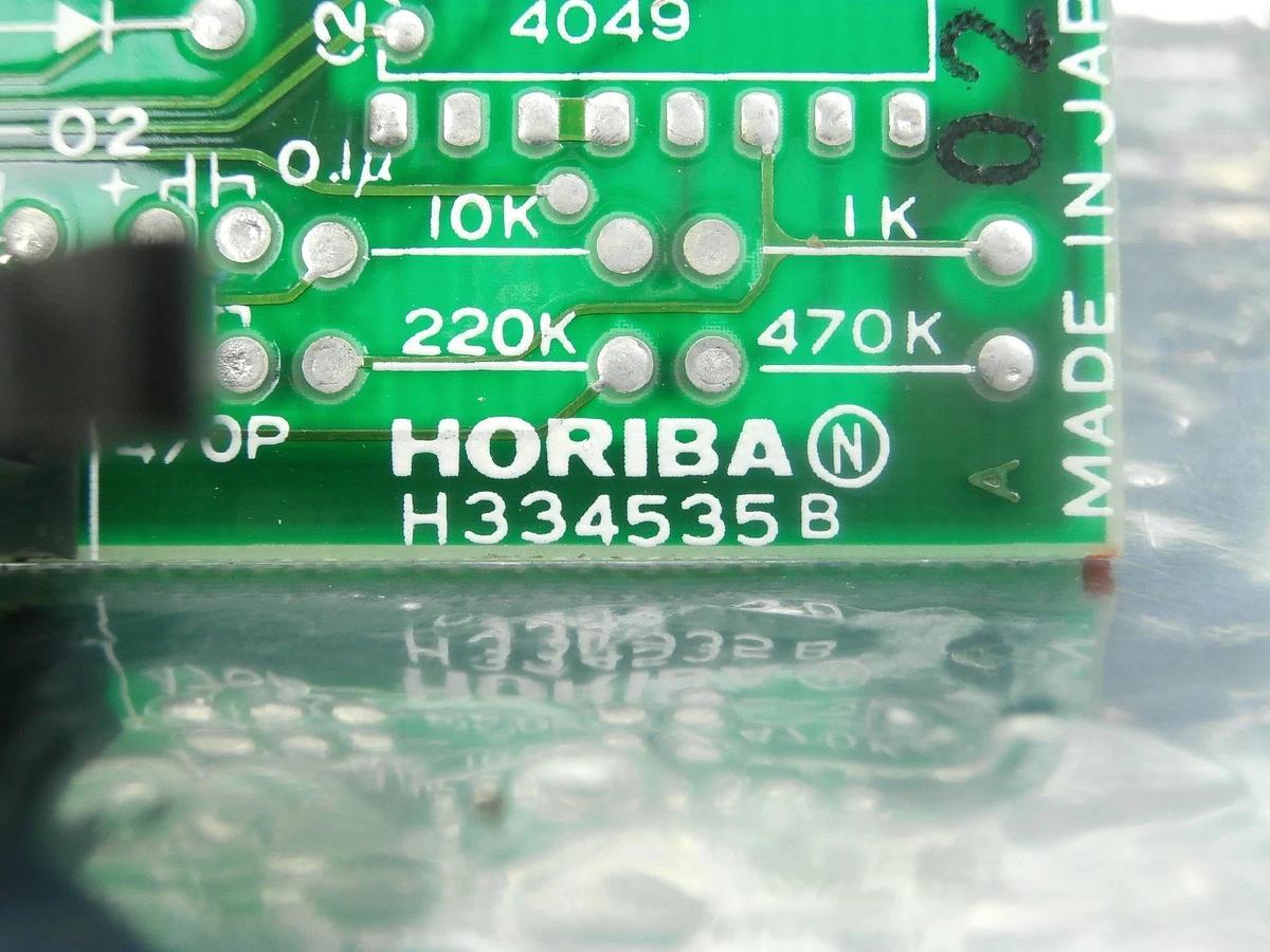 Used Horiba H334535B Interface Board PCB PRT-02 PD-201A Used Working