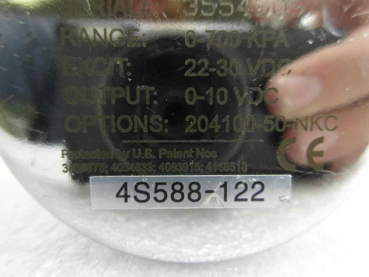 Used Setra 204100-50-NKC Pressure Transducer 204 ROHS Nikon 4S588-122 NSR-S620D Used