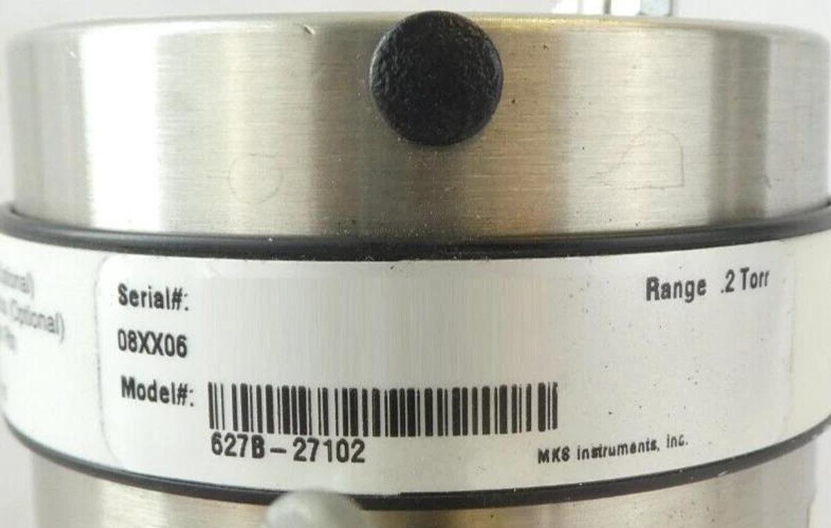 Used MKS Instruments CV7627B-41 Baratron Vacuum Isolation System Working Surplus