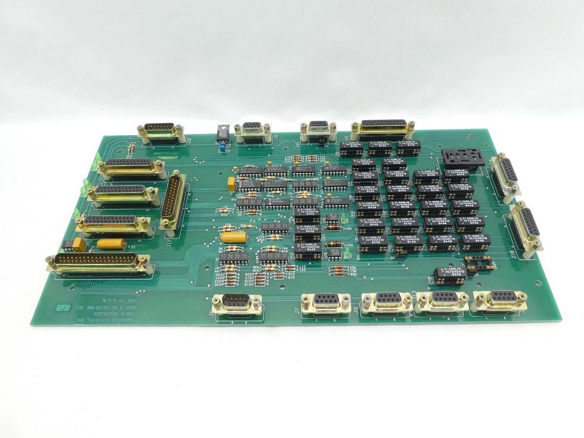 Used Novellus Systems 03-10748-00 Interlock Board PCB CVD-W Rev. 1 Working Surplus