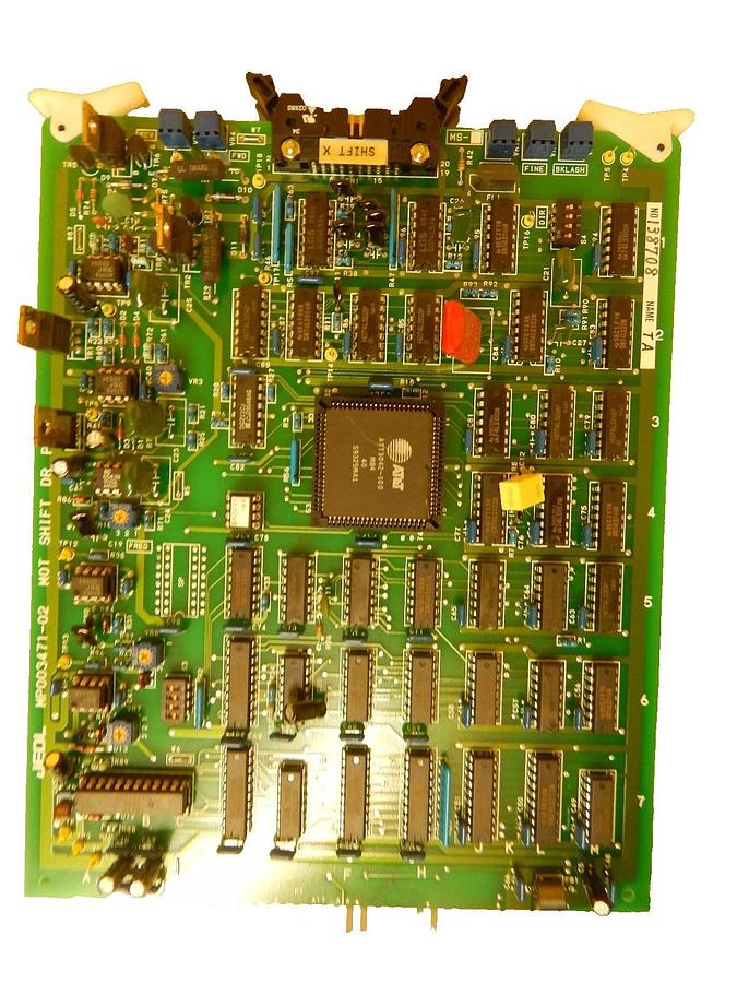 Used JEOL MP003471-02 MOT SHIFT DR PB Board PCB Card SHIFT X TA JEM-2010F Working