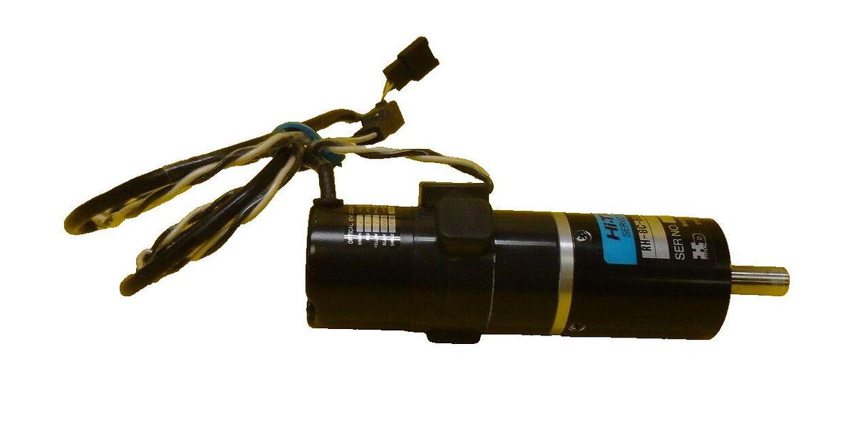 Used Harmonic Drive Systems RH-8C-6006-E100DO Servo Actuator Hi-T Drive Working