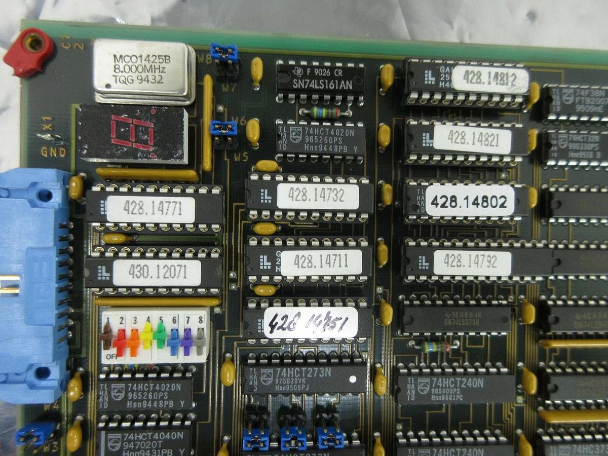 Used ASML 4022.430.0124 Wafer Handler Control PCB Card PAS 5000/2500 Used Working