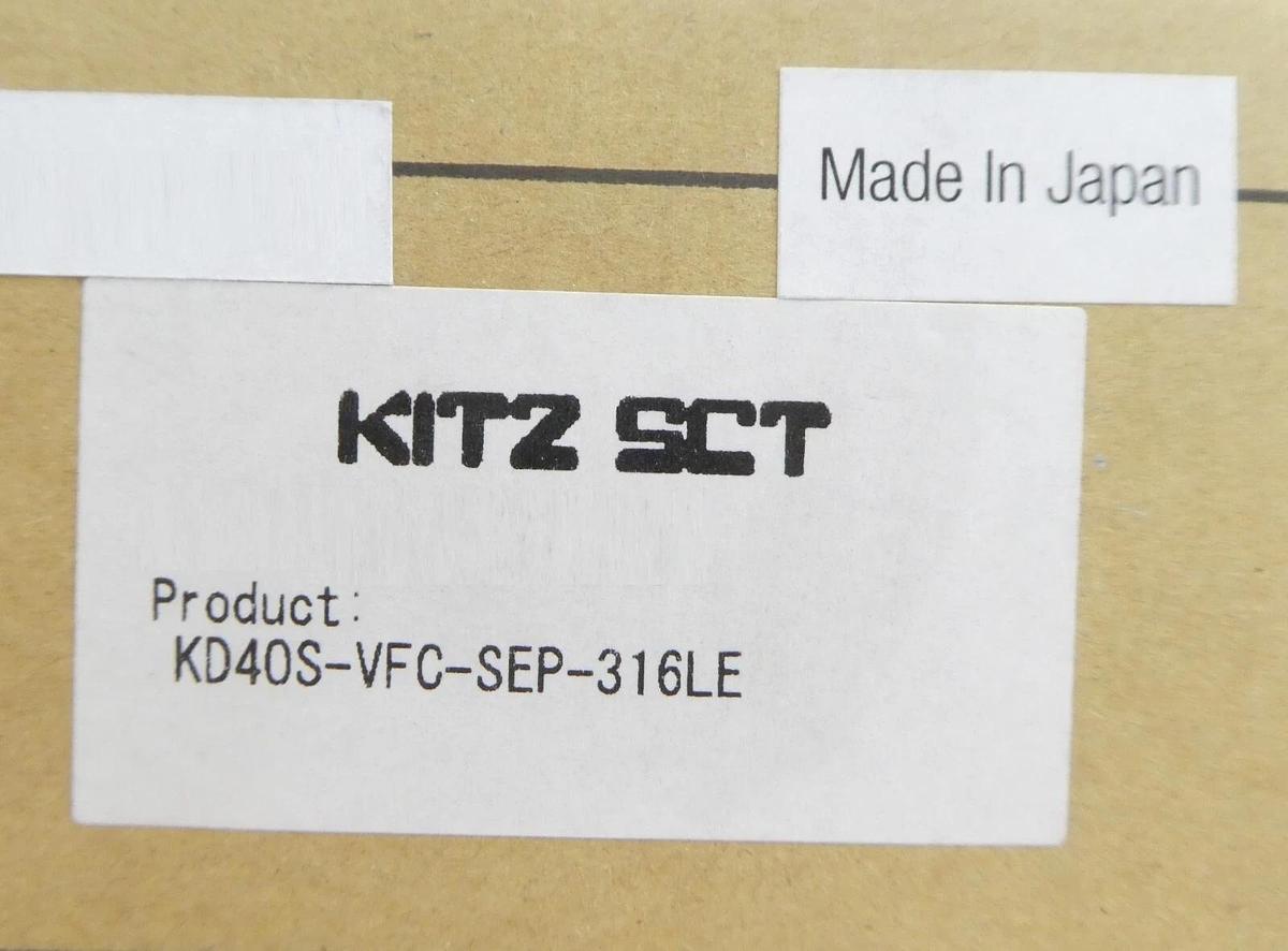 Kitz SCT KD40S-VFC-SEP-316LE Diaphragm Valve Reseller Lot of 9 New Surplus