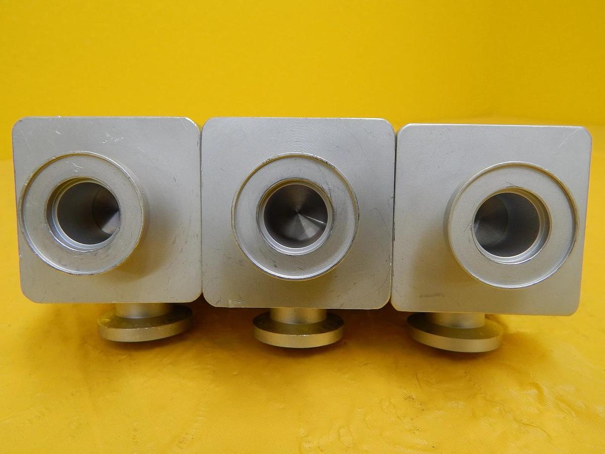 Used Varian L6281701 Pneumatic Angle Valve NW-16-A/0 L6281-701 Lot of 3 VSEA Working