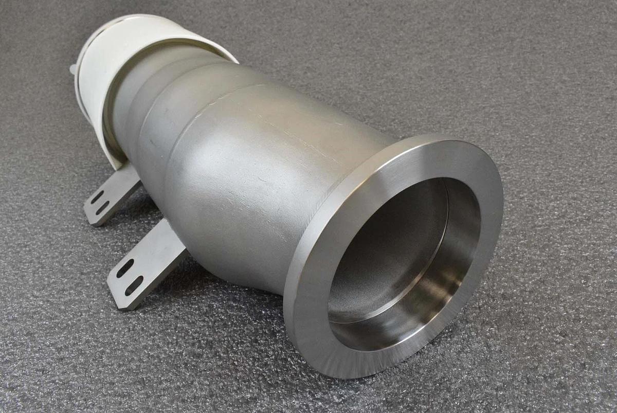 Used Flexible Bellows Reducer SS NW100 to NW80