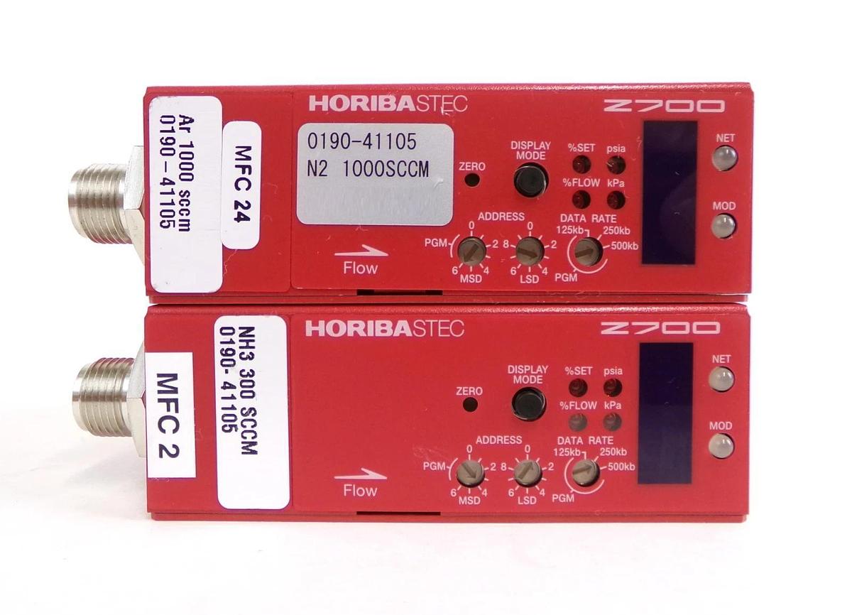 Used Horiba STEC SEC-Z714AGX Mass Flow Controller MFC 1000SCCM Lot of 4 Surplus