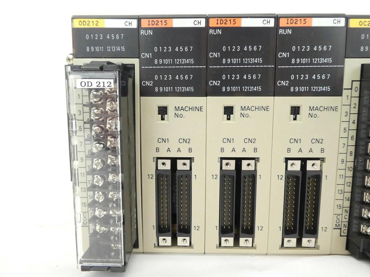 Used Omron C200H Programmable Logic Controller PLC Sysmac Microbar Trackmate Working