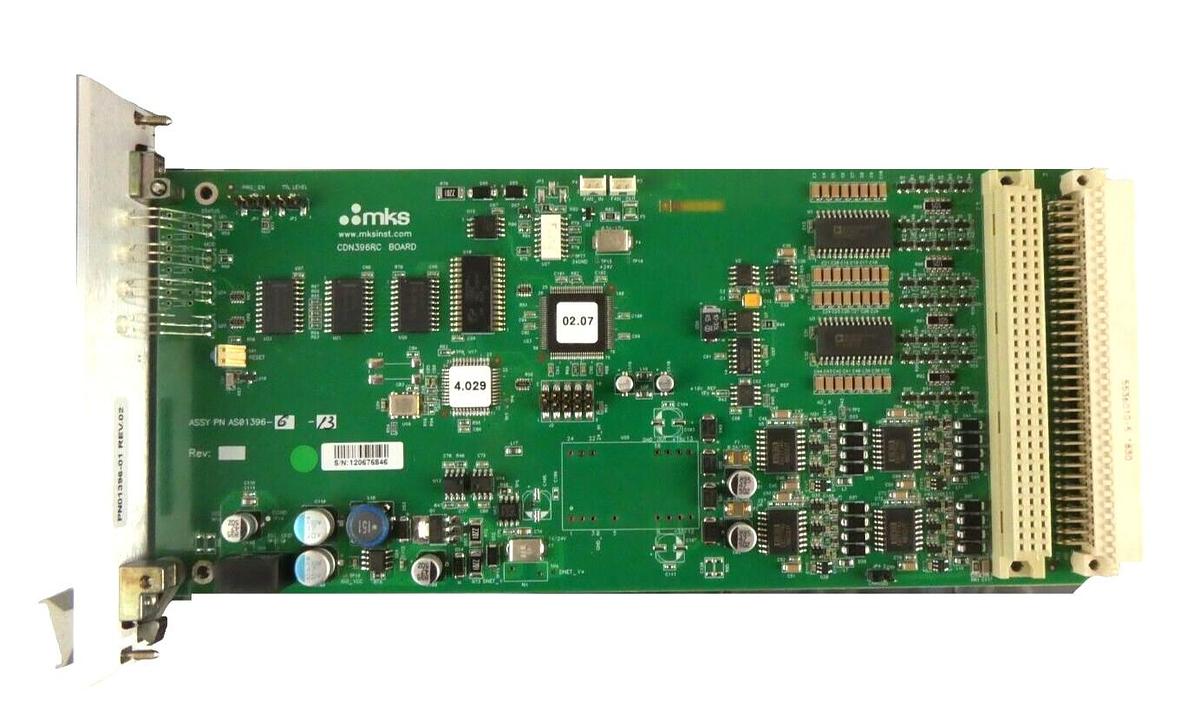 Used MKS Instruments AS01396-6-13 DeviceNet PCB Card CDN396R AMAT 0190-37867 Working