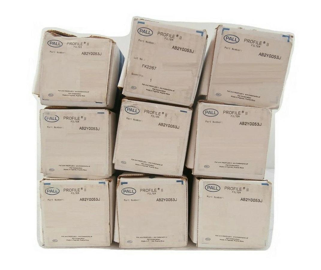 Used Pall AB2Y0053J Filter Cartridge PROFILE II Reseller Lot of 9 New Surplus
