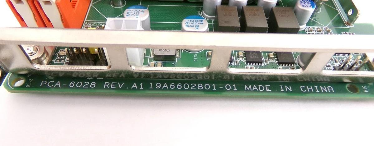 Used Advantech 19A6602801-01 SBC Single Board Computer PCA-6028 8GB RAM Working