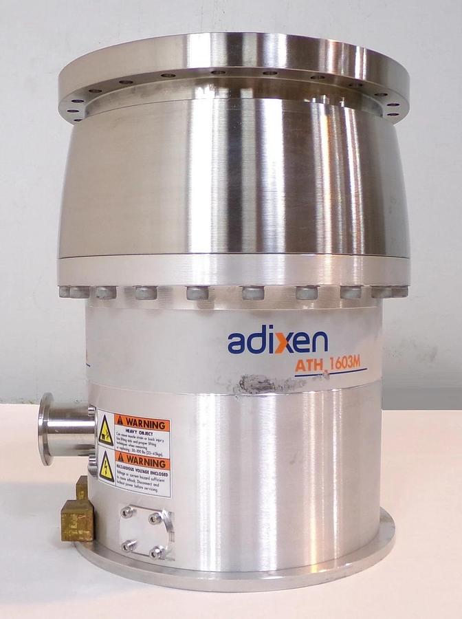 Used Alcatel Adixen ATH1603M Turbomolecular Pump Pfeiffer Turbo Untested Surplus