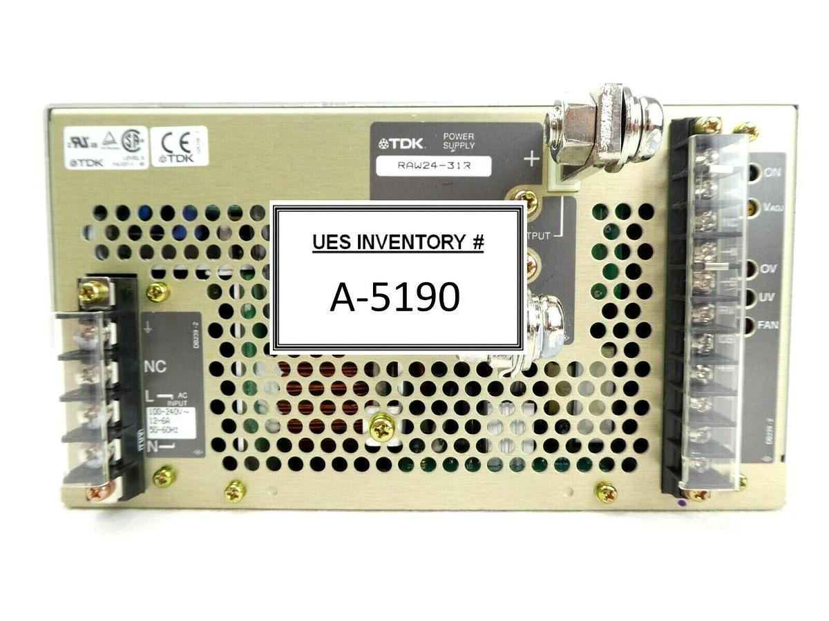 Used TDK RAW24-31R 24v Power Supply RAW24 Working Surplus