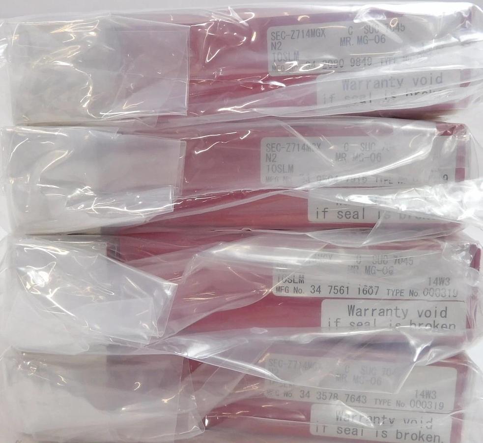 Refurbished Horiba STEC SEC-Z714MGX Mass Flow Controller MFC Z700 Argon Lot of 4 Refurbished