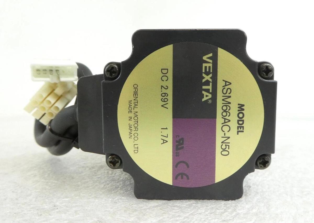 Used Oriental Motor ASM66AC-N50 DC Servo Motor VEXTA Working Surplus