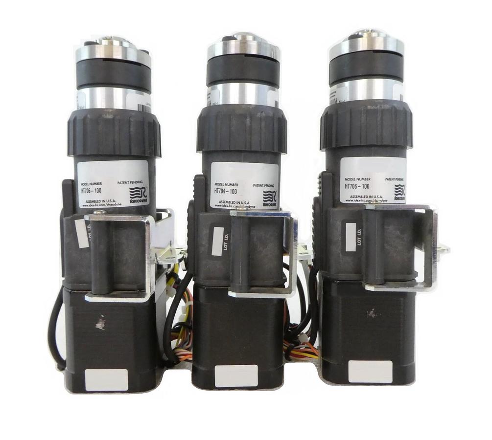 Used Rheodyne TItanHT SEL UL Valve Set of 3 PD704-100 PD706-100 Xevo Q2 QTof Working