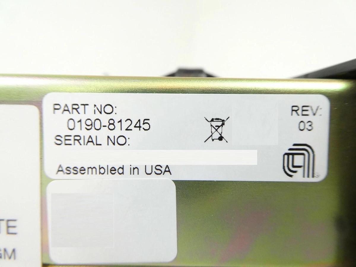 Used AMAT Applied Materials 0190-81245 TB50 Digital I/O PLC Module D8 Working Surplus