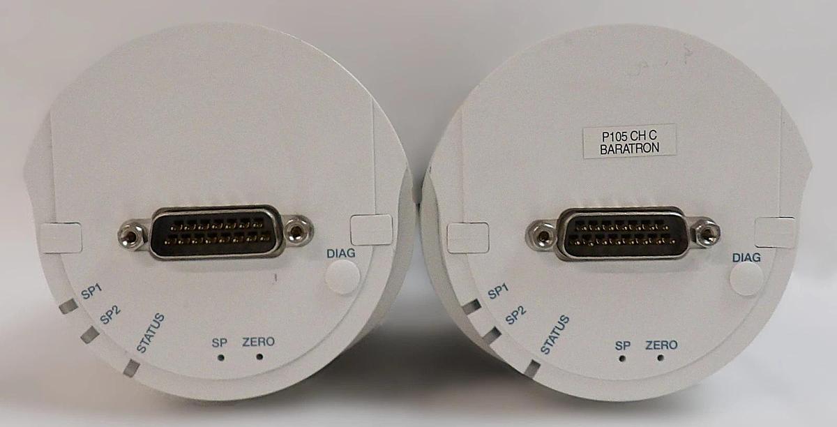 Used Inficon CG045 Capacitance Gauge Baratron AMAT 0190-51403 Lot of 2 New Surplus