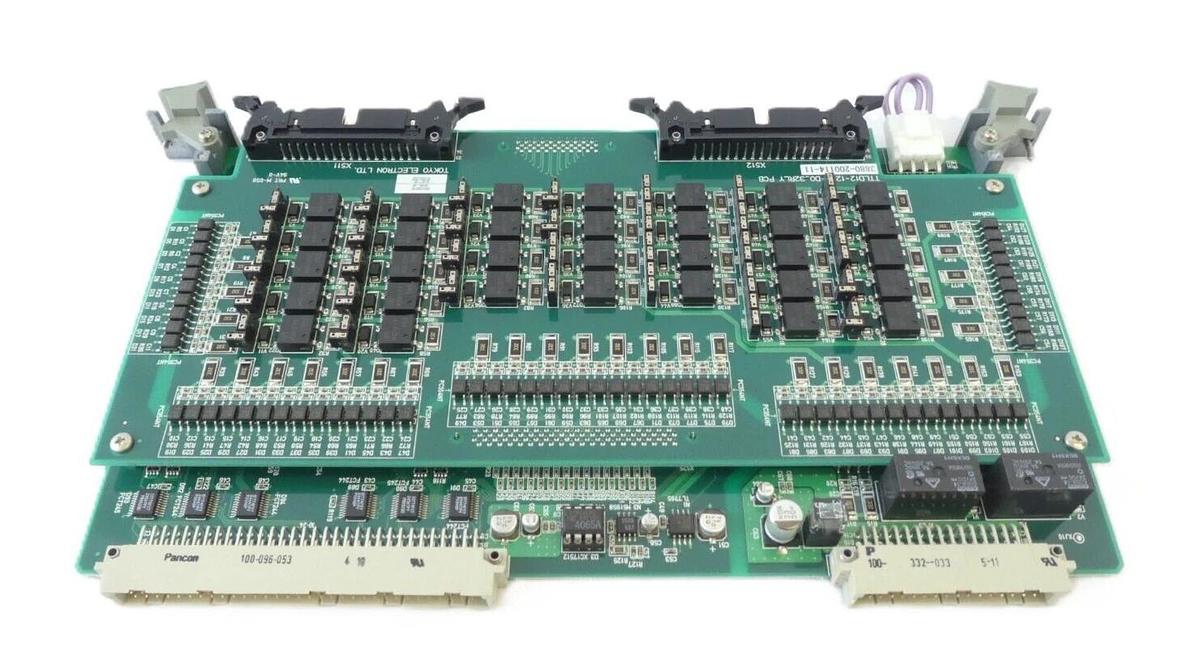 Used TEL Tokyo Electron 3880-200114-11 TTLD12-12 F-DO_32RLY PCB Card 3895-120809-11