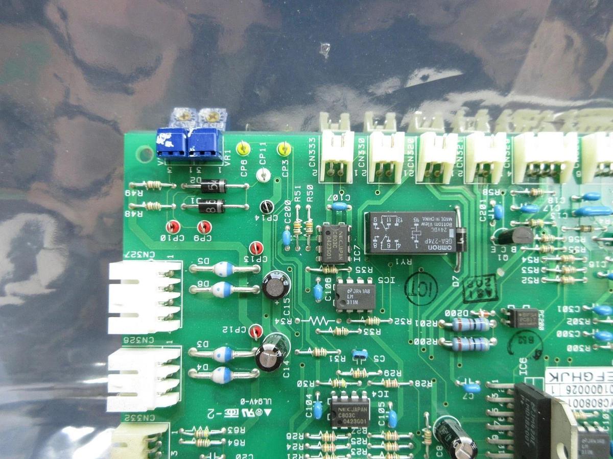 Used Shinko Electric 3ASSYC808001 Processor Board PCB M-BTC2 Asyst VHT5-1-1 Used