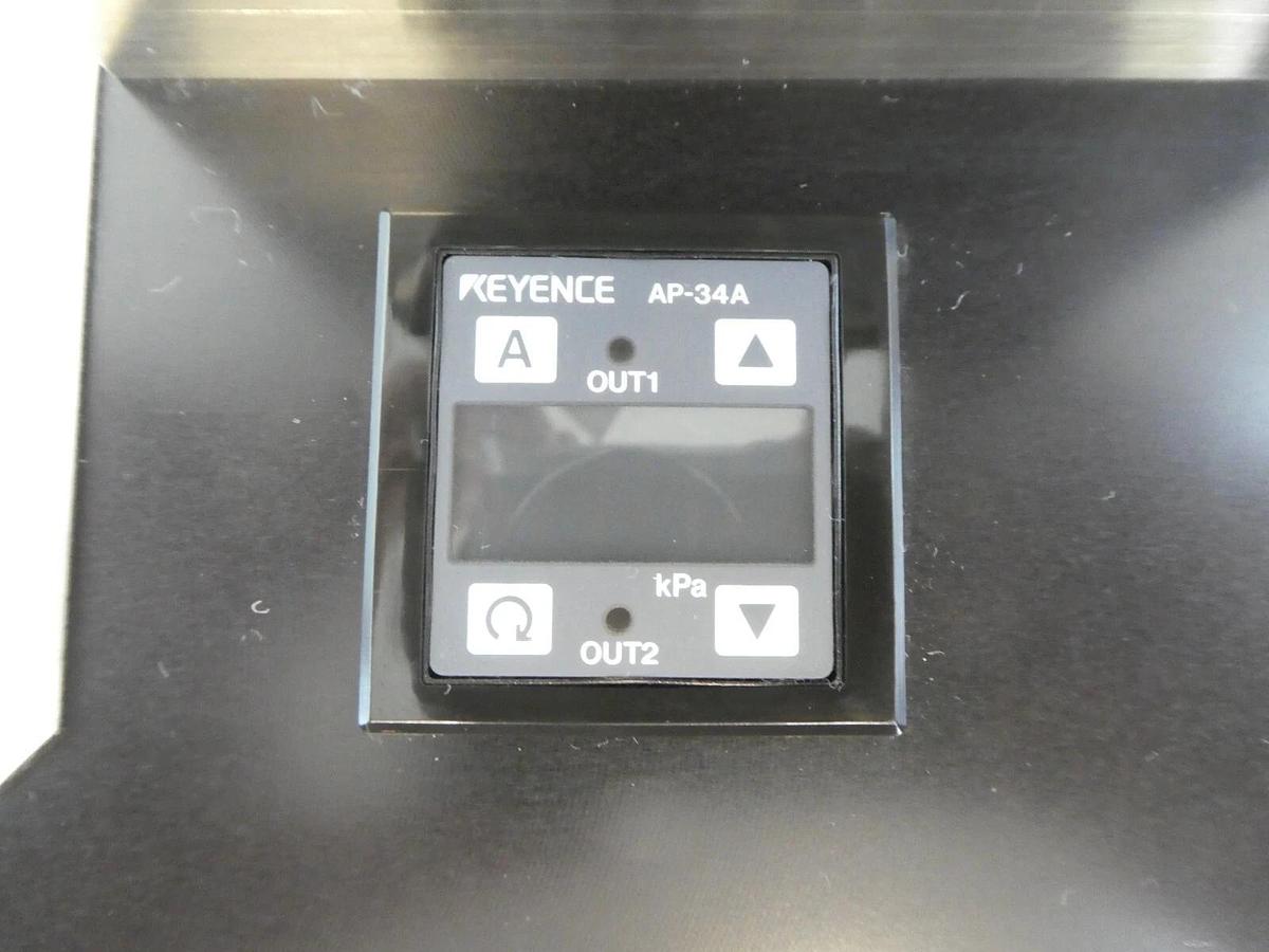 Used Kawasaki 3NS004S-C001 300mm Wafer Aligner Therma-Wave OPTI-PROBE OP 7341 Working