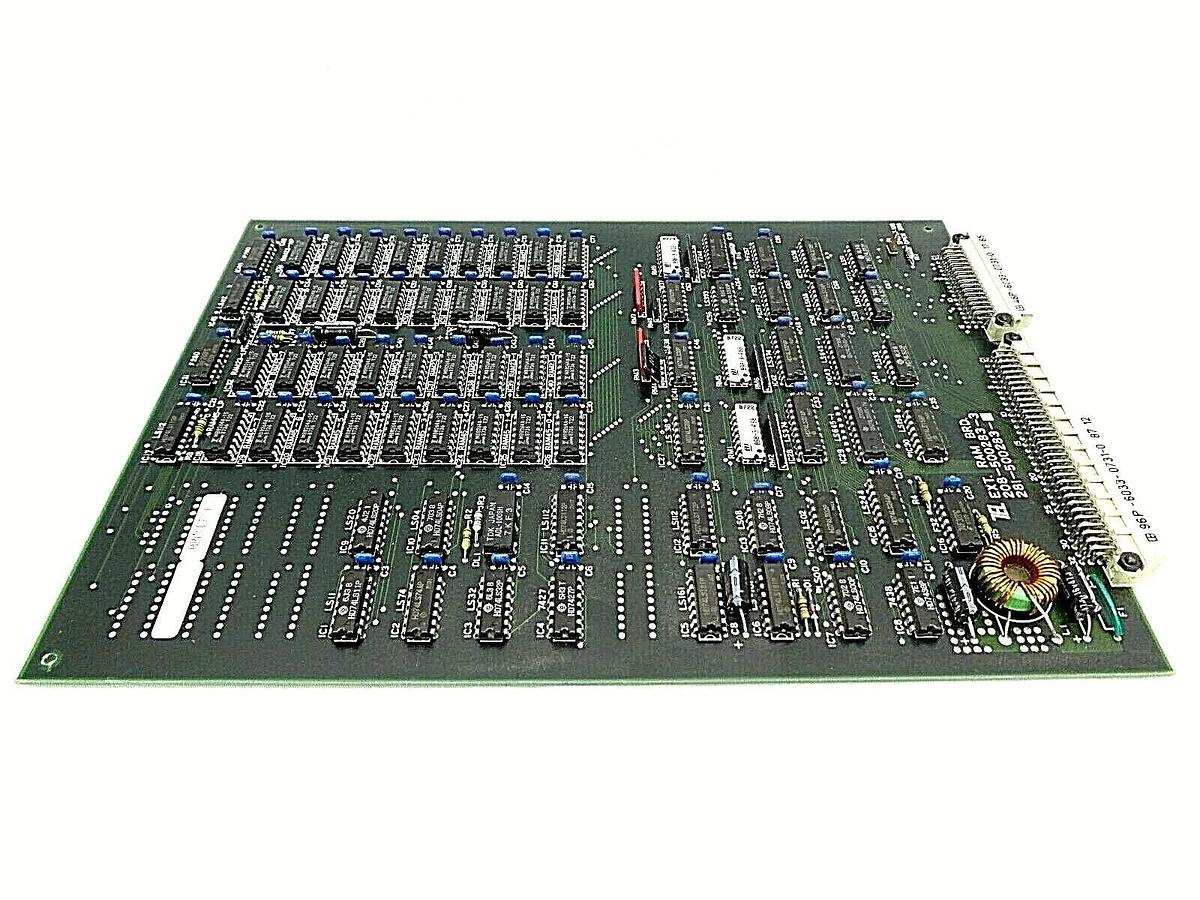 Used TEL Tokyo Electron 208-500283-3 External RAM Board PCB 281-500283 Working Spare