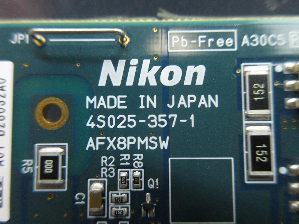 Used Nikon 4S025-357-1 Interface Board PCB NSR System Used Working