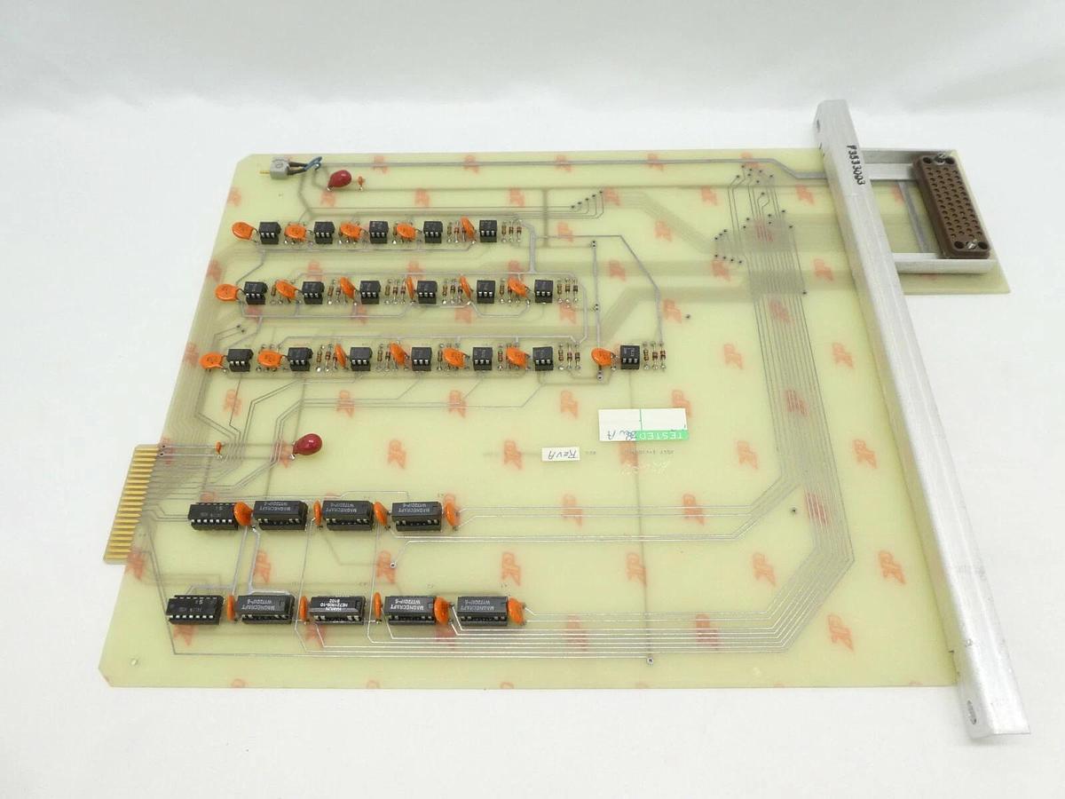 Used Varian Semiconductor VSEA E-F3849001 Isolation Interlock PCB Rev. A Working
