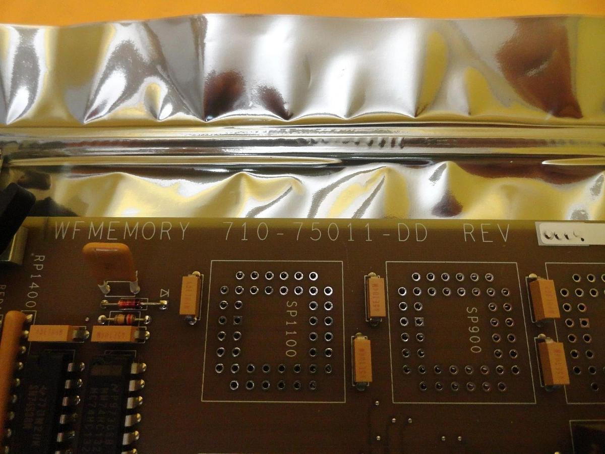Used Orbot 710-75011-DD WFMEMORY MEM 4000020 PCB Card AMAT WF 736 DUO Used Working