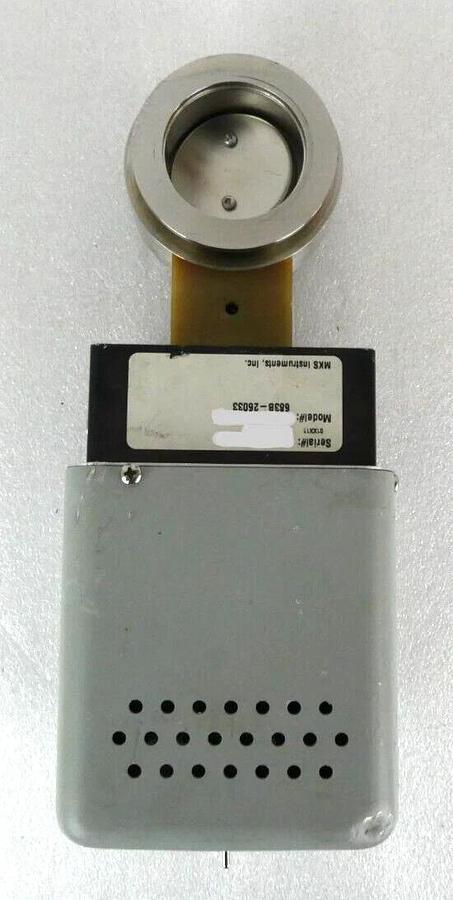 Used MKS Instruments 638B-26033 Throttle Control Valve Copper Exposed Refurbished