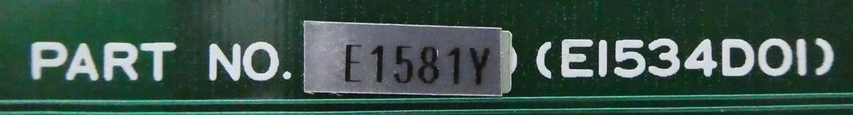 Used Osacom E1581Y 10 Step Motor Control PCB E1534D01 VSEA V82-810017 Working