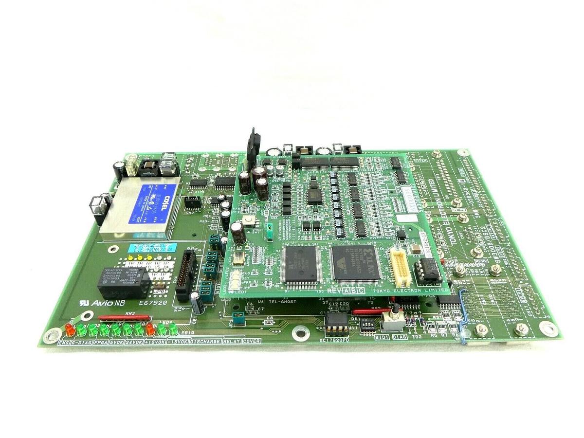Used TEL Tokyo Electron 3M81-038362-14 Board PCB 3M80-001582-13 Trias System Working