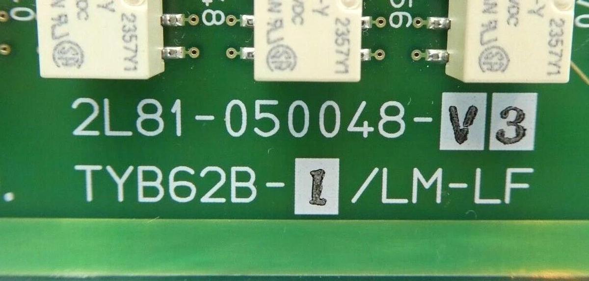 Used TEL Tokyo Electron 2L81-050048-V3 Interface PCB TYB62B-1/LM-LF Working Surplus