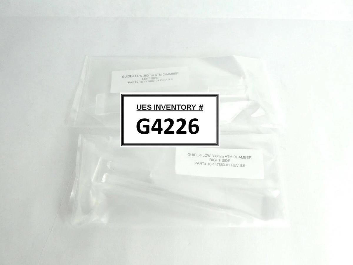 ASM ATM Chamber Flow Guide Set 300mm 16-147882-01 16-147883-01 New Surplus
