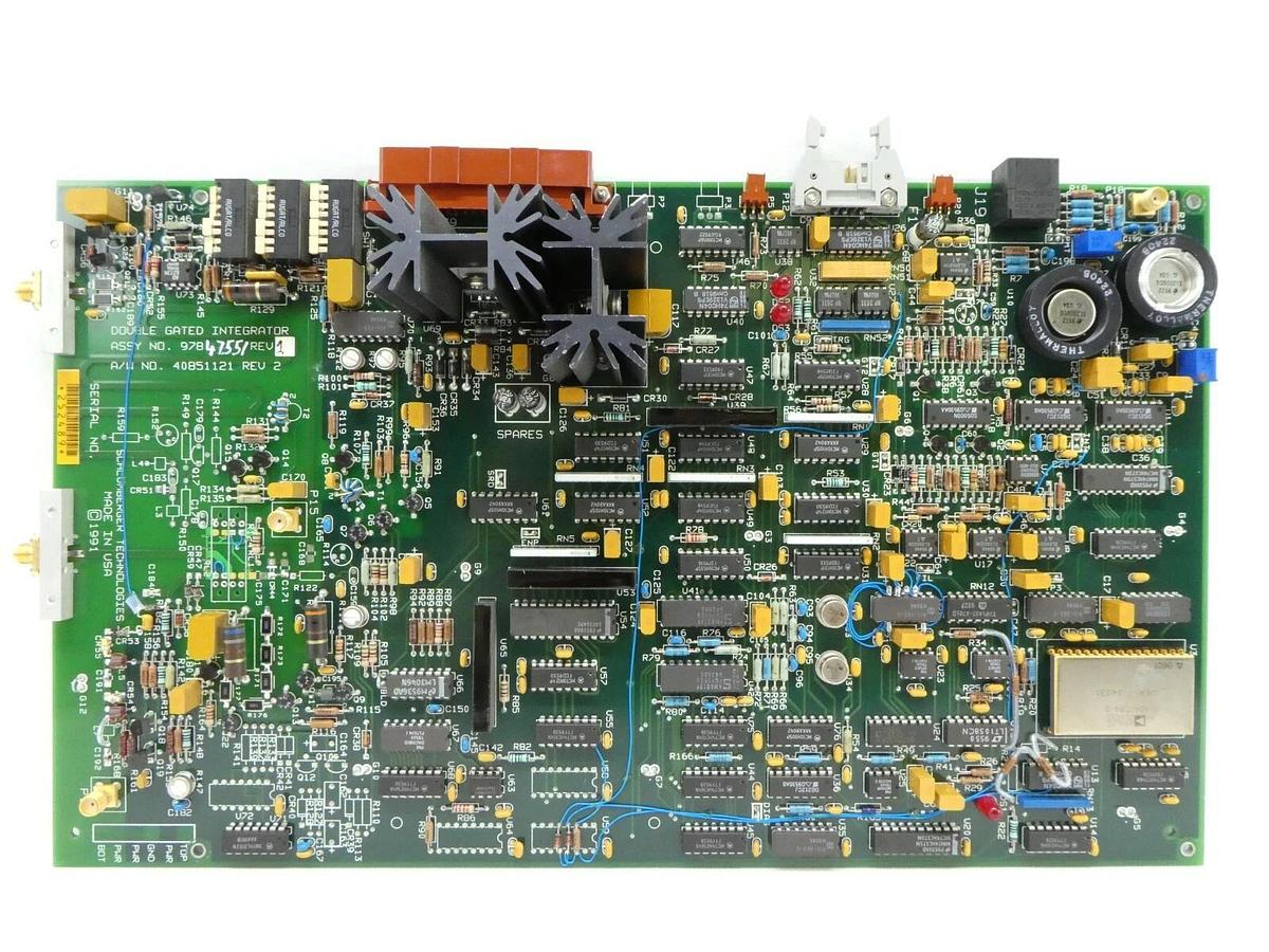 Used Schlumberger 97847532 Vacuum Interlock Board PCB 40847532 IDS-10000 Working