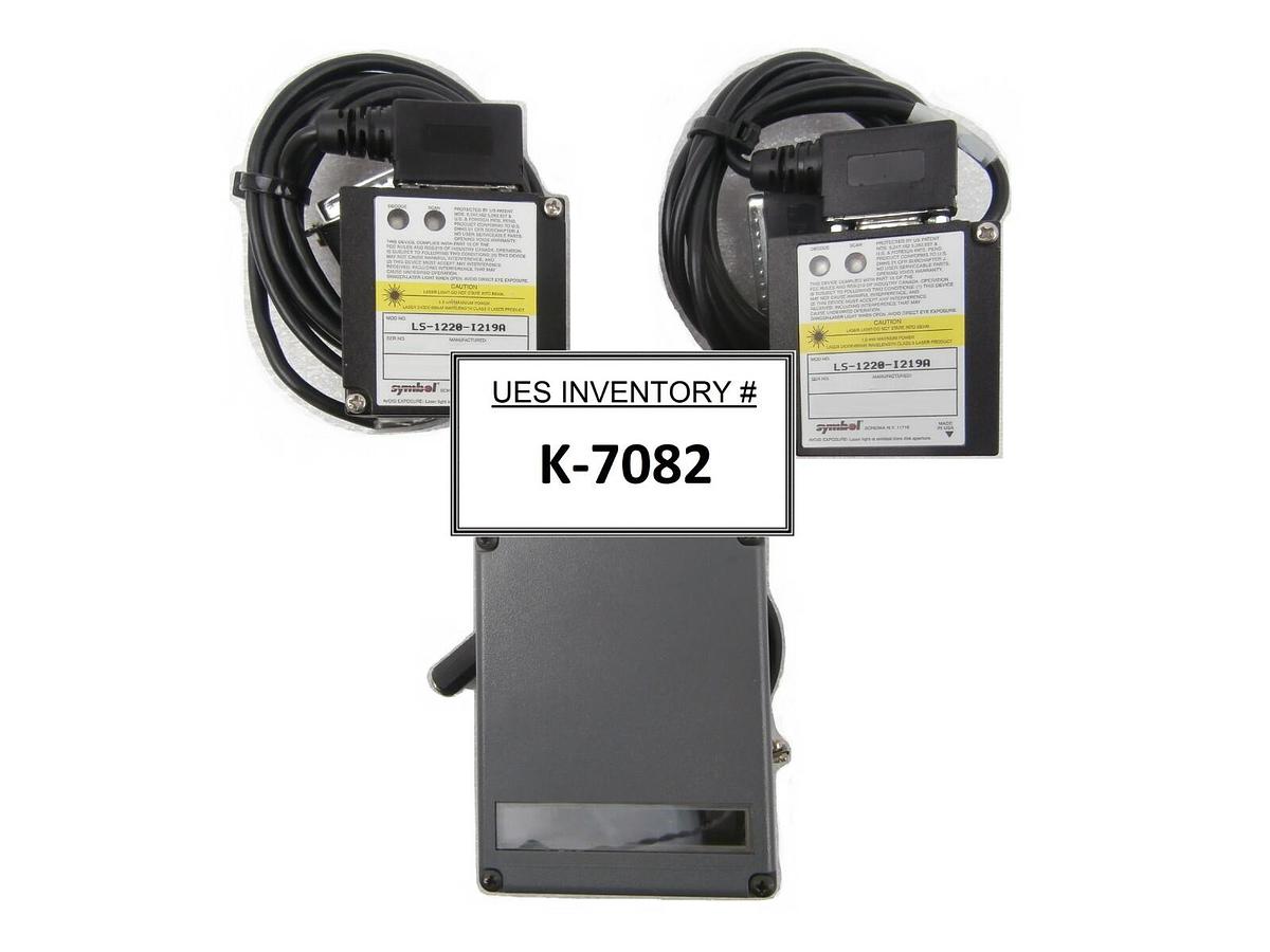Used Symbol LS Series Barcode Reader LS-1220-I219A LS-6620-I100AG Lot of 3 Working