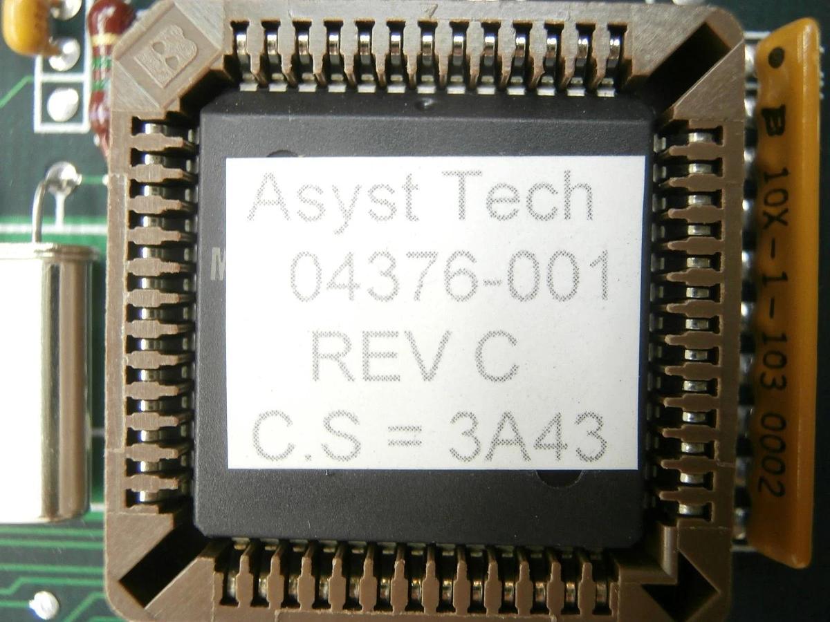 Used Asyst Technologies 06763-005 48V Control Board PCB 04376-001 Rev. C Used Working