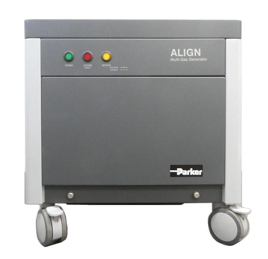 Used Parker ALIGN-MG-NA Tri-Gas Nitrogen Generator ALIGN Series Spare Surplus