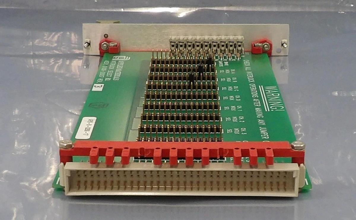 Used AMAT Applied Materials 0100-20037 Interlock Select PCB Card Working Surplus