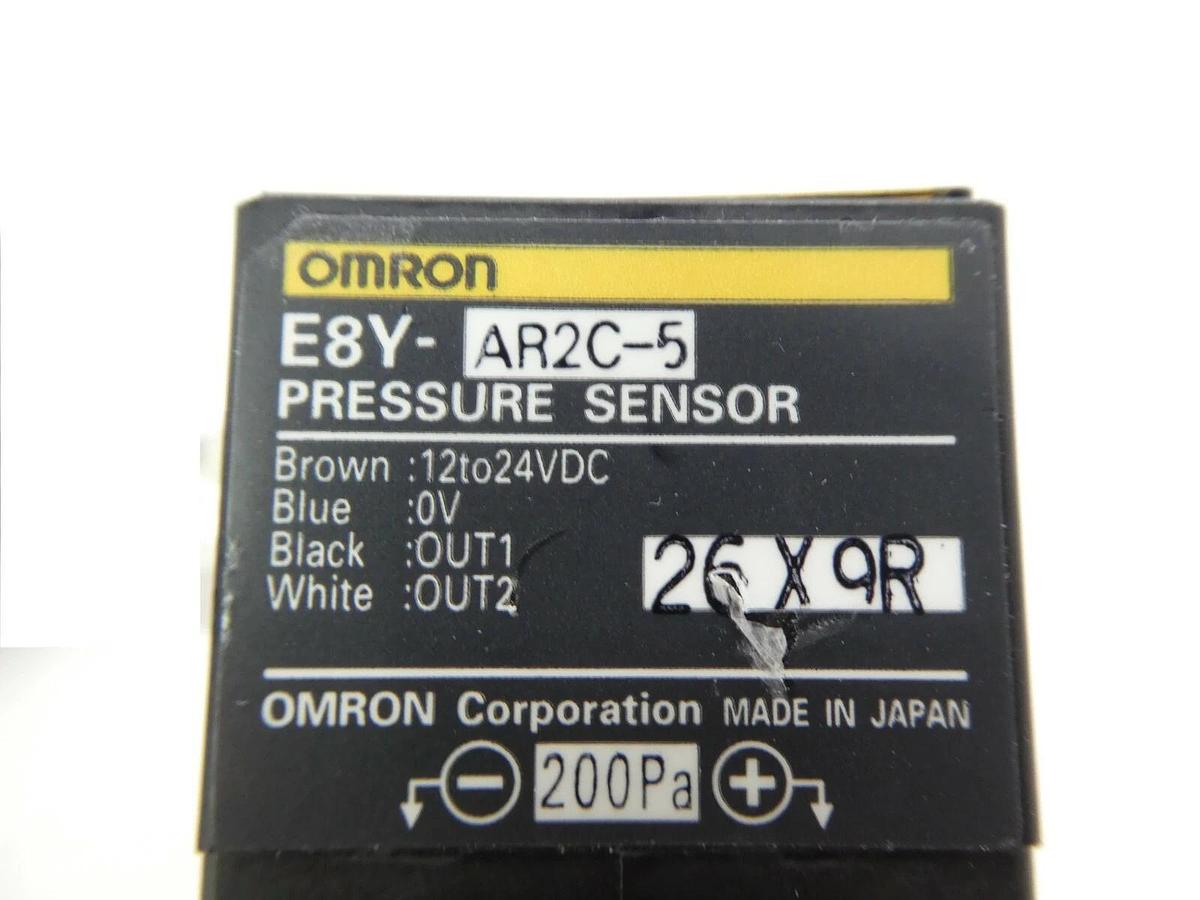 Used Omron E8Y-AR2C-5 Pressure Sensor E8Y Reseller Lot of 6 Working Surplus