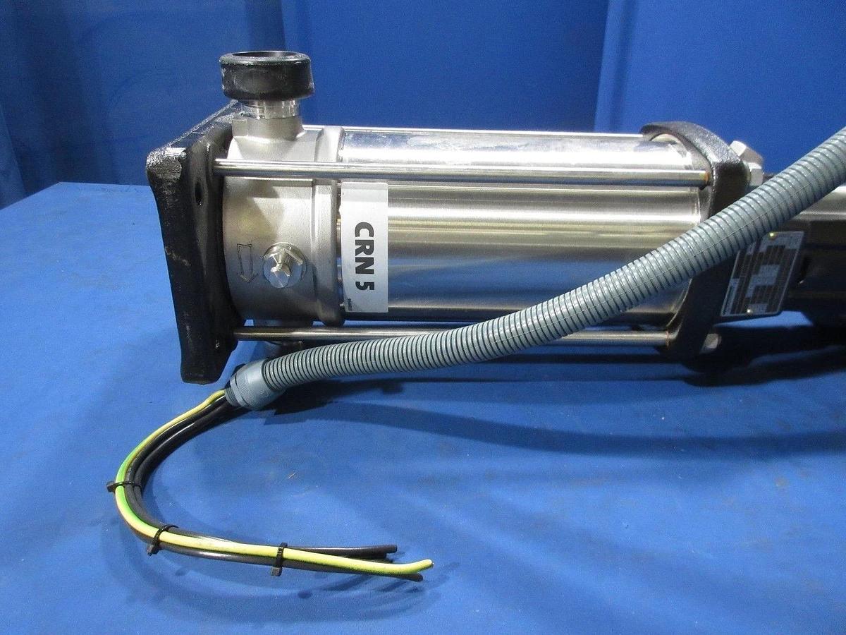 Used Grundfos CRN5-10 B-P-G-E-HQQE Pump A96581463P20527 AMAT Quantum X Used Working