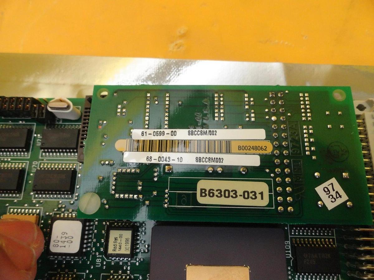 Used RadiSys 68-0061-10 Single Board Computer SBC 386/258 U43L-4 Orbot WF 736 Used