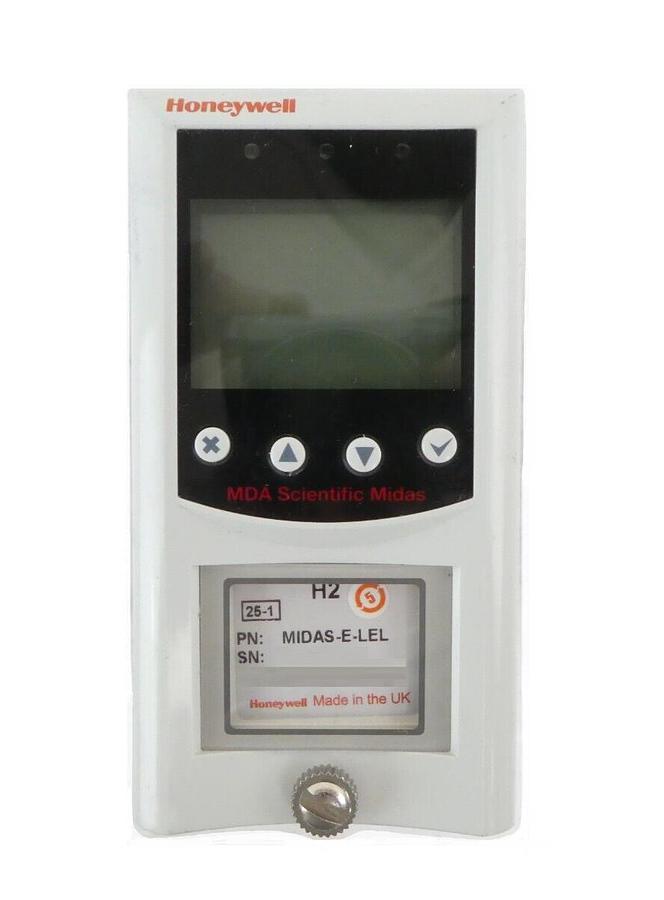 Used Honeywell MIDAS-E-LEL H2 Gas Monitoring Detector MDA Scientific Working Surplus