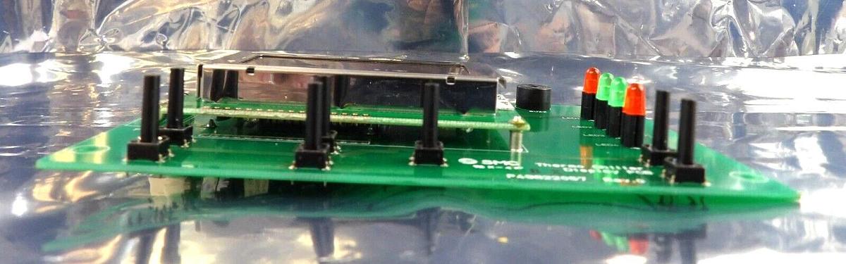 Used SMC P49822057 Thermo Chiller LCD Display Panel PCB Working Surplus
