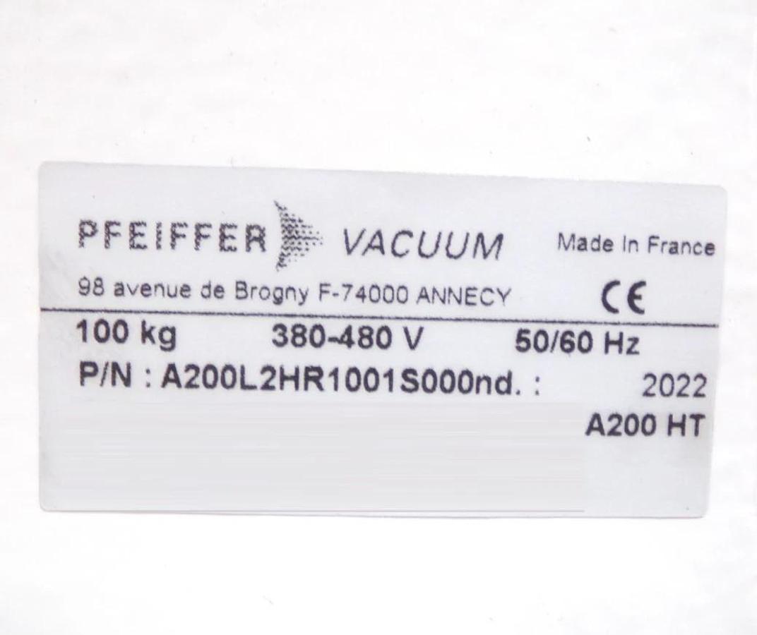 A200L Pfeiffer Vacuum A200L2HR1001S000nd Multi-stage Roots Pump Alcatel New