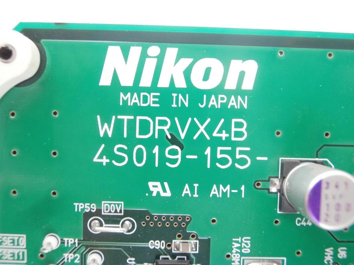 Used Nikon 4S019-155 Driver PCB Card WTDRVX4B DEF03-1ROP NSR Series Working Surplus